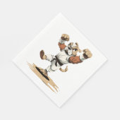 Dog Knows Karate Servet (Hoek)