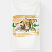 Dog Knows Karate Spandoek (Verticaal)