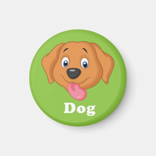 Dog-koelmagneten thuiskeuken magneet (Voorkant)