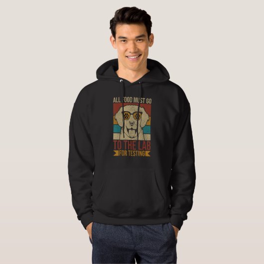 Dog  Lab Owner Pet Animal Dog  Labrador Retriever Hoodie (Voorkant volledig)