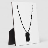 Dog Label Fotoplaat (Zijkant)