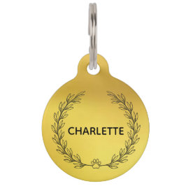 Dog Label Halsband Label Gepersonaliseerde Kat Lab Huisdierpenning