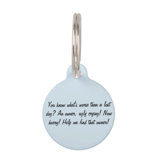 Dog Label Huisdierpenning (Voorkant)