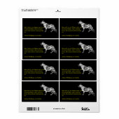 Dog Labels (Full Sheet)