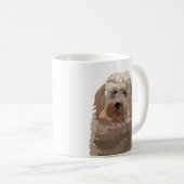 Dog Labradole Cute Dog Design Koffiemok (Voorkant rechts)