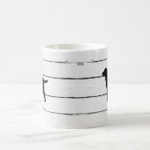 Dog Labrador Rustic Shiplap Koffiemok (Center)