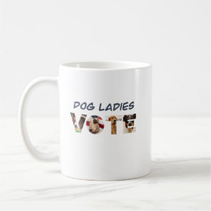 Dog Ladies Vote Koffiemok