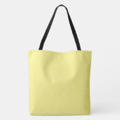 Dog & Lady in Café op Sunset Tote Bag (Achterkant)