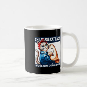 Dog Lady We gaan niet terug Kattenliefhebbers Cat Koffiemok