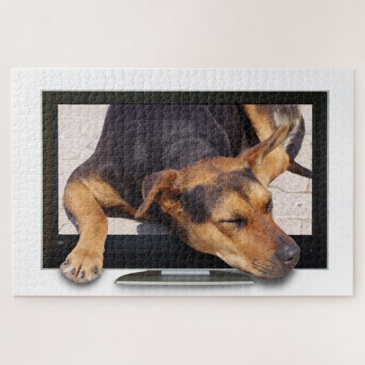 Dog Legpuzzel (Horizontaal)