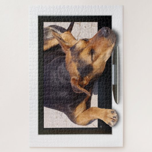 Dog Legpuzzel (Verticaal)