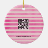 Dog Let's Party Birthday Keramisch Ornament (Achterkant)