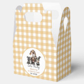 Dog Let's Pawty Birthday Bedankdoosjes (Geopend)