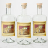 Dog Liquor Label Likeurfles Etiket (Flessen)
