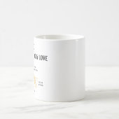 Dog Love Anatomy Coffee Mok (Center)