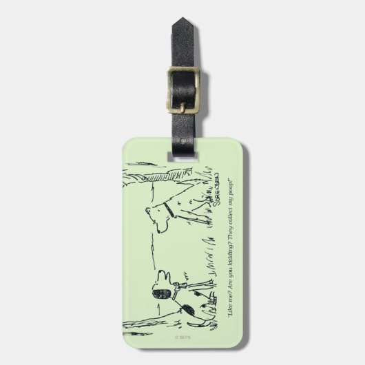 Dog Love Bagagelabel (Voorkant verticaal)