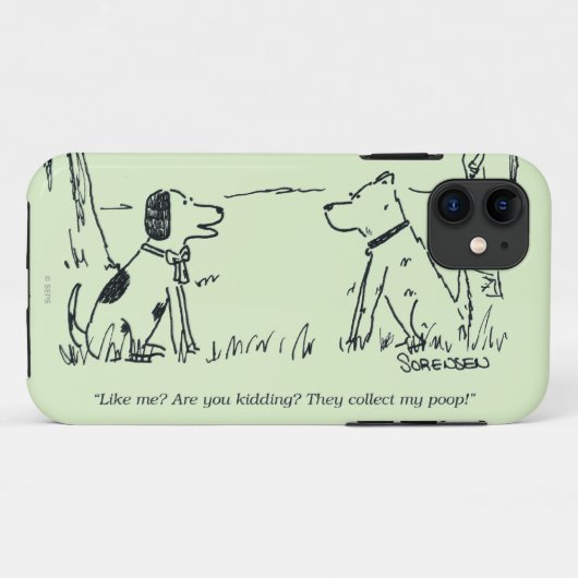 Dog Love Case-Mate iPhone Case (Achterkant (horizontaal))
