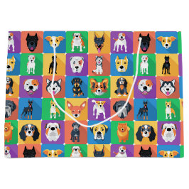 Dog Love Gift Bag Groot Cadeauzakje