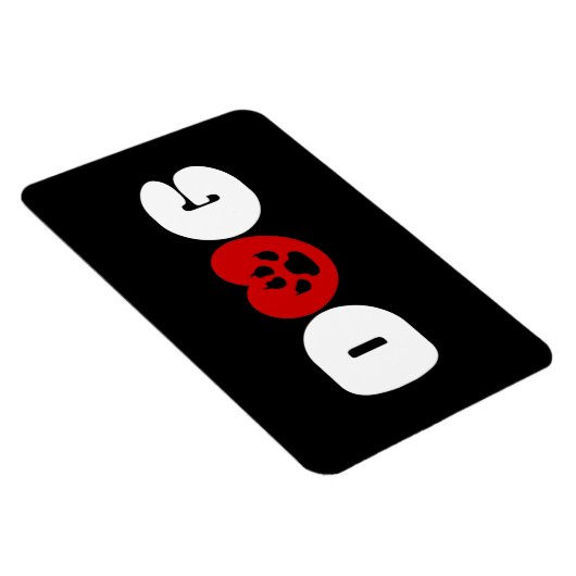 Dog Love Heart Magneet (Rechterzijde)