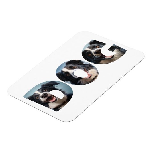 Dog Love I Cot Out Afbeeldingen Magneet (Linkerzijde)