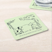 Dog Love Kartonnen Onderzetters (Schuin)