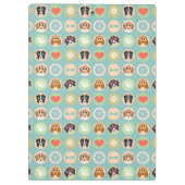 Dog Love Klembord (Achterkant)