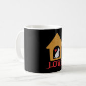 Dog Love Koffiemok (Voorkant links)