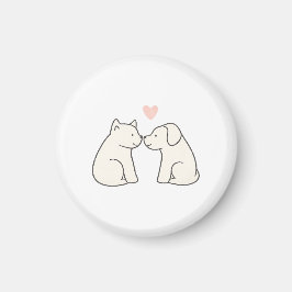 Dog Love Magneet