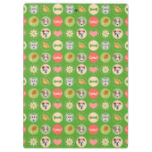 Dog Love on Green Klembord (Achterkant)