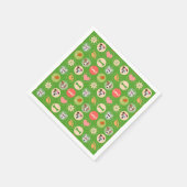 Dog Love on Green Servet (Hoek)