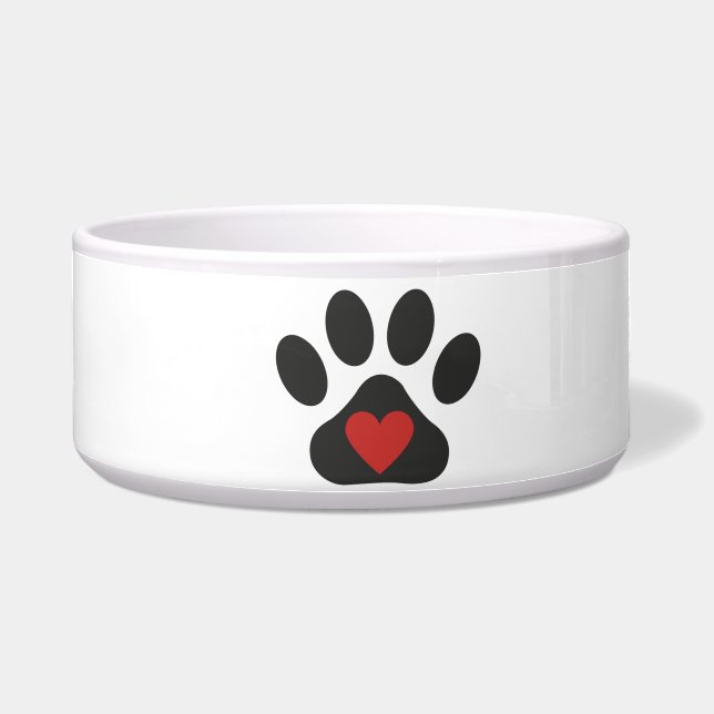 Dog Love Pet Bowl Voerbakje (Voorkant)