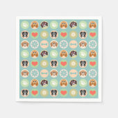 Dog Love Servet (Voorkant)