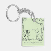Dog Love Sleutelhanger (Voorkant Links)