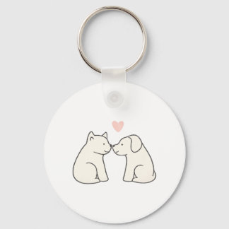Dog Love Sleutelhanger