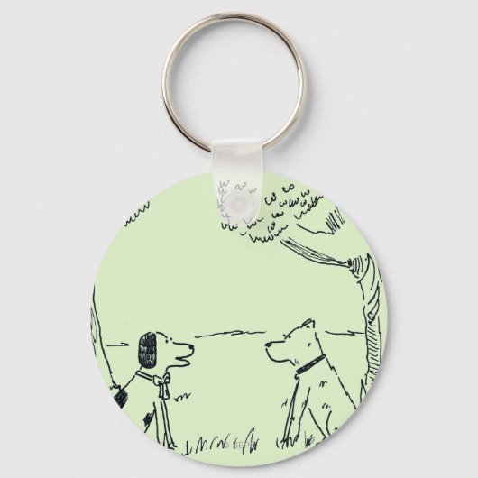 Dog Love Sleutelhanger (Voorkant)