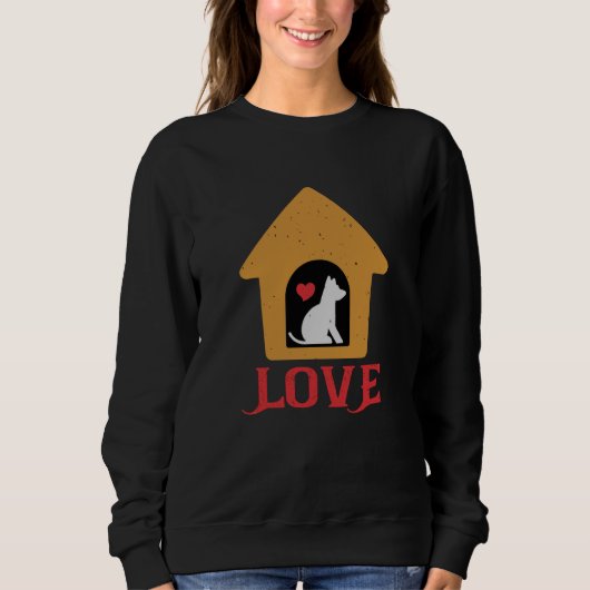 Dog Love Trui (Voorkant)