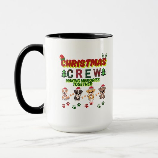 Dog Lover Christmas Family-Christmas crew dogs  Mok (Links)