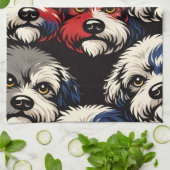 Dog Lover Cockapoo Gift Theedoek (Gevouwen)