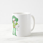 Dog Lover Hug Mug – Cute Girl and Puppy Coffee Cup Koffiemok (Voorkant rechts)