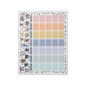 Dog Lover Open Dated Desk Calendar Notepad Notitieblok (Linkerzijde)