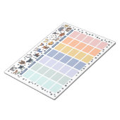 Dog Lover Open Dated Desk Calendar Notepad Notitieblok (Schuin)