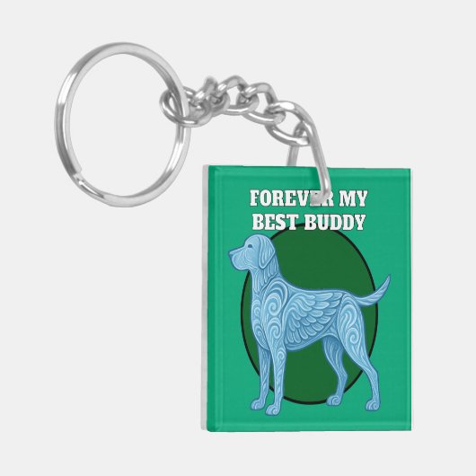 dog lover sleutelhanger (Voorkant Links)