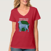 dog lover t-shirt (Voorkant)