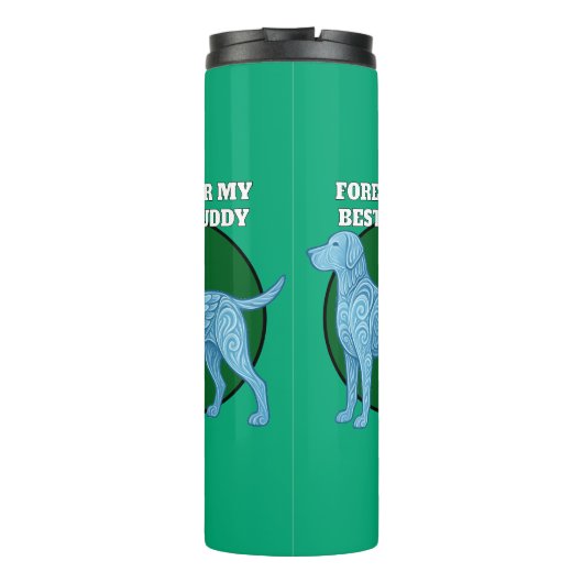 dog lover thermosbeker (Achterkant)