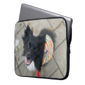 Dog Lovers Adorable Electronics Bag Laptop Sleeve (Voorkant Links)