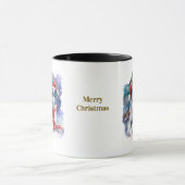 Dog Lovers Christmas Coffee Mug Mok (Midden)