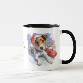 Dog Lovers Christmas Coffee Mug Mok
