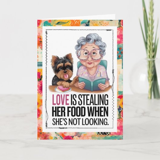 Dog Lovers Fur Baby Friendship Card Kaart (Voorkant)