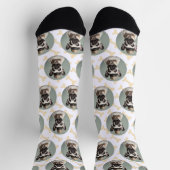 Dog Lovers One Photo Fun Pet Sokken (Top)