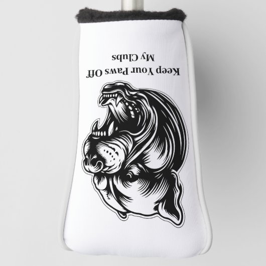 Dog-Loving Dad  Golf Head Cover (Draai 90)